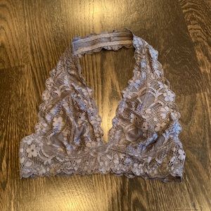 Free people grey bralette